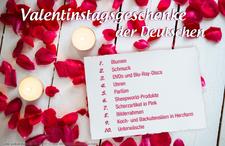 Geschenke zum Valentinstag: Was sind die Top 10 der Deutschen?