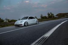 Weisser Retro-Design Beetle von MR Car Design