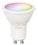 Luminea Home Control WLAN-LED-Spot LAV-200.rgbw für Amazon Alexa & Google Assistant, GU10, RGB, CCT, 5 Watt