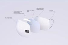 NEU: Trendige Designer-Stoffmasken von save YouAndMe by Nagy Collection aus 100% Baumwolle mit Spezial-Filter