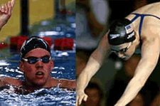 Neu bei Speedo unter Vertrag: US-Schwimmer Gary Hall Jr. und Kara Lynn Joyce