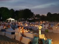 2. White-Dinner im Naturbad Xantener Südsee