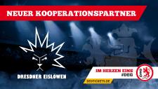 Dresdner Eislöwen sind neuer Kooperationspartner der DEG