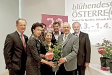 Blühendes Österreich - Taufe der edelsten aller Blumen