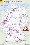 ADAC-Stauprognose für das Wochenende 9. bis 11. April
