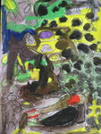 Neue Ausstellung "Bildsprachen" zeigt Kunst aus der Schule auf dem Campus