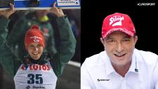 Alexander Pointner und Stephan Leyhe als Gast-Experten beim Skispringen am Eurosport-Mikrofon