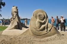 Sandige Kunstwerke am Bodensee (Tickermeldung)