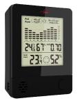 infactory 2in1-Thermometer & Hygrometer, Raum- und Wand-Messung, Schimmel-Alarm