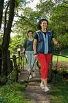Frische Morgenluft, kühle Wälder, klare Bergbäche: Lust auf Nordic Walking