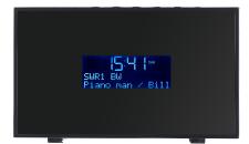 auvisio Digitaler DAB+/FM-Tuner zum Aufrüsten von HiFi-Anlagen DOR-270 mit Radiowecker