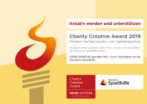 Charity Creative Award 2019: Vierter Kreativ-Award von CEWE-PRINT.de zugunsten der Deutschen Sporthilfe startet