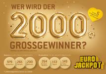 Gleich elf Großgewinne im sechsstelligen Bereich gab es bei der Ziehung der Lotterie Eurojackpot am vergangenen "Freitag, den 13."