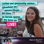 Geteilte Vorfreude stärkt Livekultur