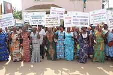 Internationaler Landfrauentag in Ghana: Landfrauen treten lautstark für ihre Rechte ein