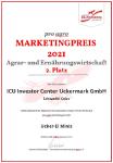 Drei Preise für uckermärkische Unternehmen von Pro Agro und Edeka auf der digitalen Bühne des Landwirtschaftsministeriums