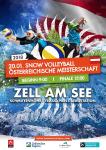 Baggern im Schnee: Erste österreichische Snow Volleyball Staatsmeisterschaft findet in Zell am See statt