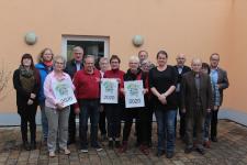 Bunte Kunstwerke im Landratsamt