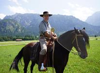 Wanderreiter Erich Küffner kam über den Reschenspass nach Schwangau