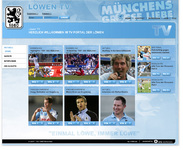 TSV 1860 sendet Löwen TV im Netz - BTD Newmedia garantiert Onlinern unbeschwertes TV-Erlebnis