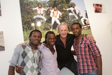 Eröffnungsvernissage der Fotoausstellung "WIEN wird SCHWARZ...HURRA" von Erich Schleyer feat. "The Egbon Brothers"
