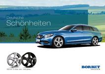 BORBET TB und XR-Raddesign: Formvollendete Klassiker für das Mercedes C-Klasse T-Modell