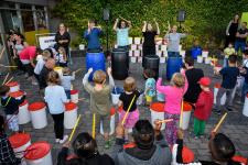 Livebands und Trommelworkshop beim 4. Music Day in Kernie's Familienpark