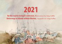Wieder in Irlands wildem Westen unterwegs - Kalender 2021 mit Aquarellen von Helga Kaffke bei EDITION digital
