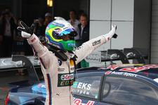 Augusto Farfus vom BMW Team RBM erringt bei DTM-Premiere in Moskau Podestplatz