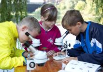 Umweltbildung vor der Haustür: Forschervormittag "Rund um die Müritz" am 14.9.2018 für Vorschulgruppen der Kita Weltentdecker Waren in der Jugendherberge Waren (Müritz)