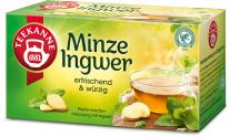 TEEKANNE Minze-Ingwer: Erfrischend-würziger Teegenuss wie in der Gastronomie