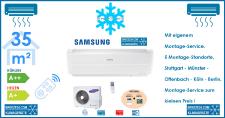 SAMSUNG Klimaanlage Wandgerät WindFree Excklusive 3,5 kW - AR 12 RXPXBWKN/Neu + AR 12 RXPXBWKX/Neu R32 Set für 1 Zimmer mit 35 m² Fläche