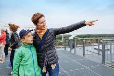 Winterliches Wolfsburg von oben entdecken