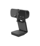 Somikon 4K-USB-Webcam mit Linsenabdeckung, Mikrofon und Autofokus