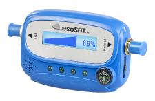 esoSAT Digitaler Satelliten-Finder mit Kompass, LCD-Display und Tonsignal