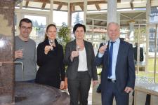 Heilwasser im Trinkpavillon fließt wieder