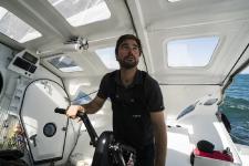 Boris Herrmann mit Open 60 "Malizia" beim Transatlantikrennen zum 150. NRV-Jubiläum