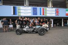 Die 63 ist im Ziel - Erfolg bei der Formula Student Deutschland 2013