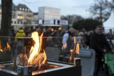 medl-Winter-Grillen im Stadthallengarten