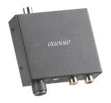 auvisio Audio-Konverter digital (TOSLINK/Koaxial) zu analog, Lautstärkeregler
