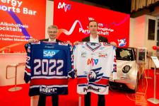 Adler Mannheim und MVV bleiben für vier weitere Jahre Partner