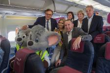 Eurowings-Airbus im Europa-Park Design: Die Qualitäts-Low-Cost-Airline und Deutschlands größter Freizeitpark starten ihre Zusammenarbeit