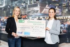 Real übergibt 137.468 Euro an UNICEF