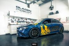 Barracuda meets JMS and Gladen - Ultralight Project 3.0 rims and new hi-fi for AMG A 35