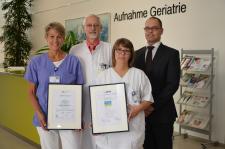 Qualität besiegelt: Geriatrische Klinik im Ev. Amalie Sieveking-Krankenhaus erfolgreich zertifiziert