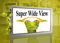 Erstes 8.5" LCD mit extrem weitem Betrachtungswinkel und langlebiger LED-Hintergrundbeleuchtung