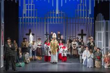 Premiere der Oper "Tosca" von Puccini