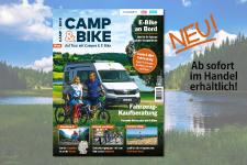 Neues Magazin „Camp & Bike“: Die Traumkombi für aktive Urlauber