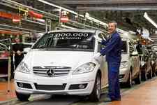 Produktionsjubiläum im Mercedes-Benz Werk Rastatt