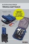 Der Rucksack für Business-Profis, die auch unterwegs nichts dem Zufall überlassen